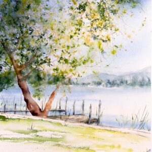 Souvenir d’enfance (le lac Vert)