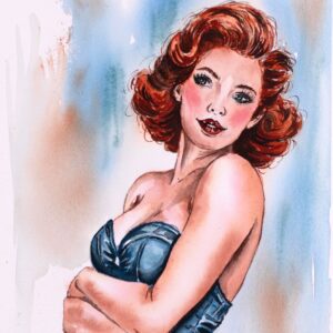 La pin-up