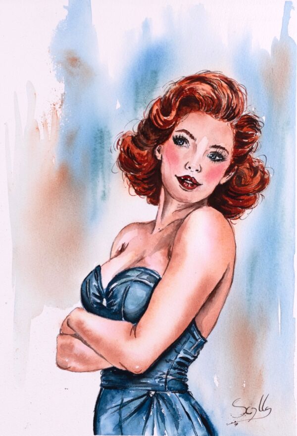 La pin-up