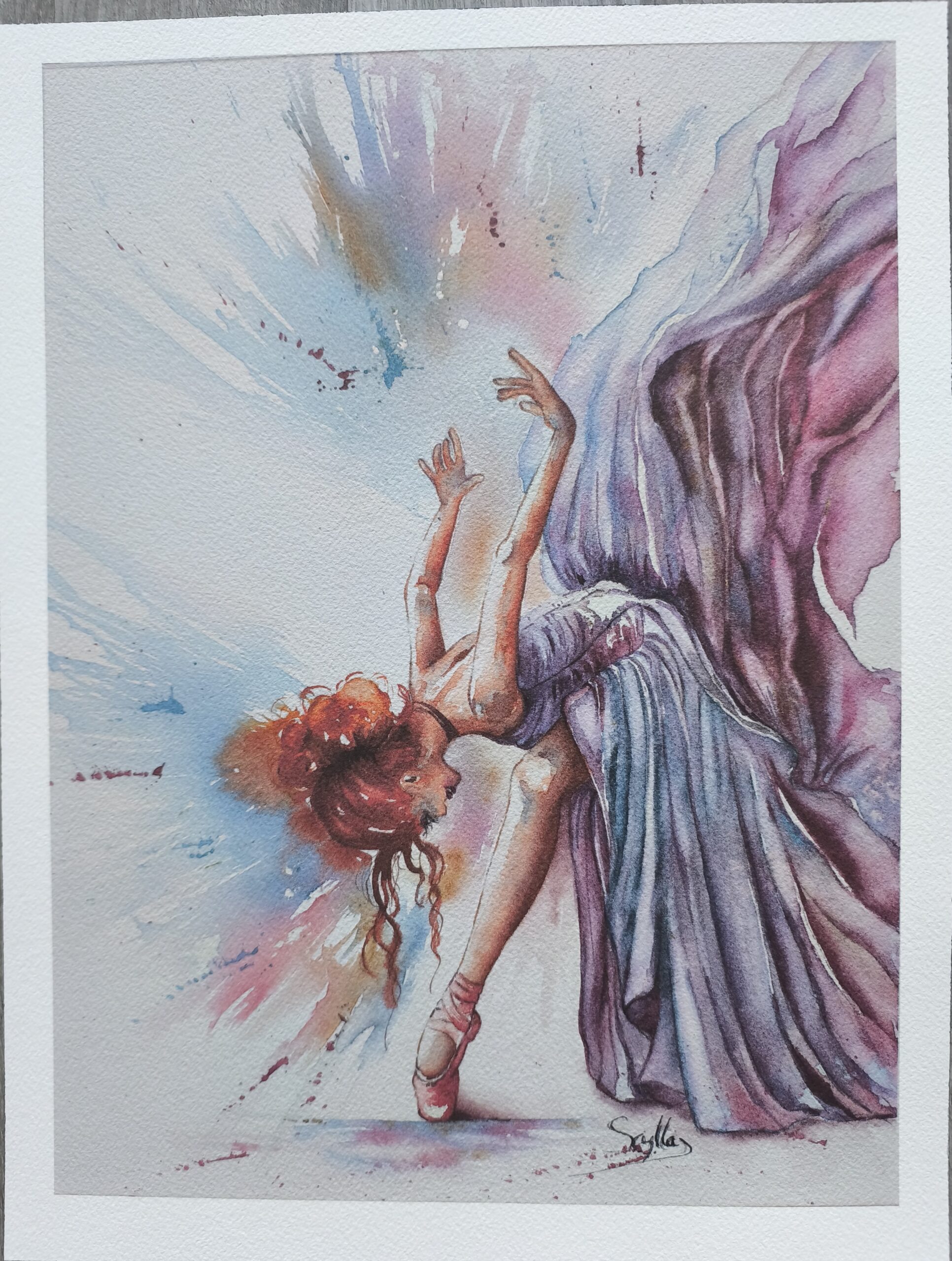 Savoir tirer sa révérence (promo aquarelle)